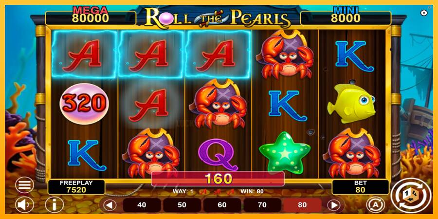 Roll The Pearls Hold & Win 游戏机赚钱, 图片 4