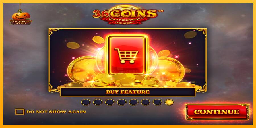 36 Coins Halloween Jackpots 游戏机赚钱, 图片 1