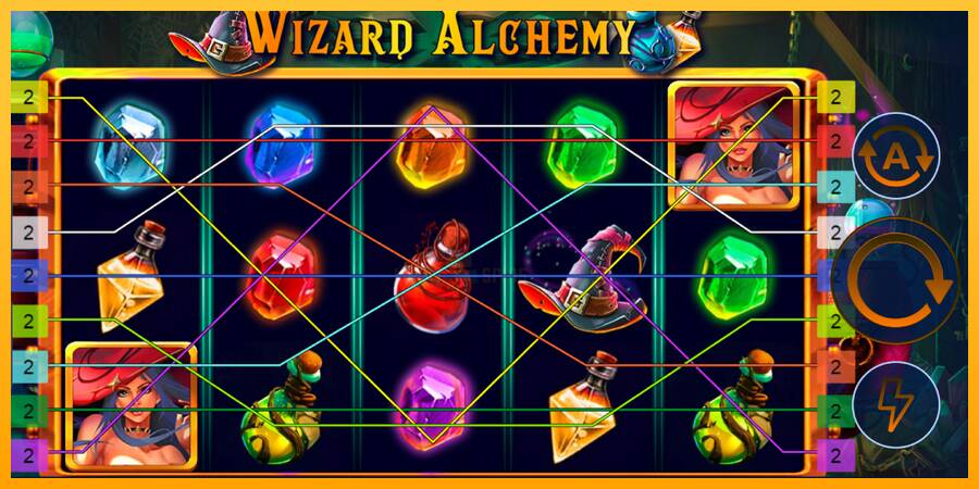 Wizard Alchemy 游戏机赚钱, 图片 2