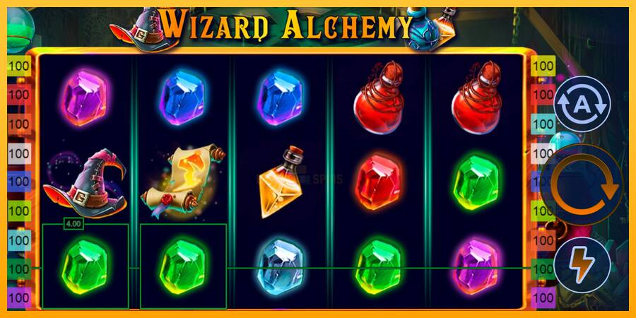 Wizard Alchemy 游戏机赚钱, 图片 3