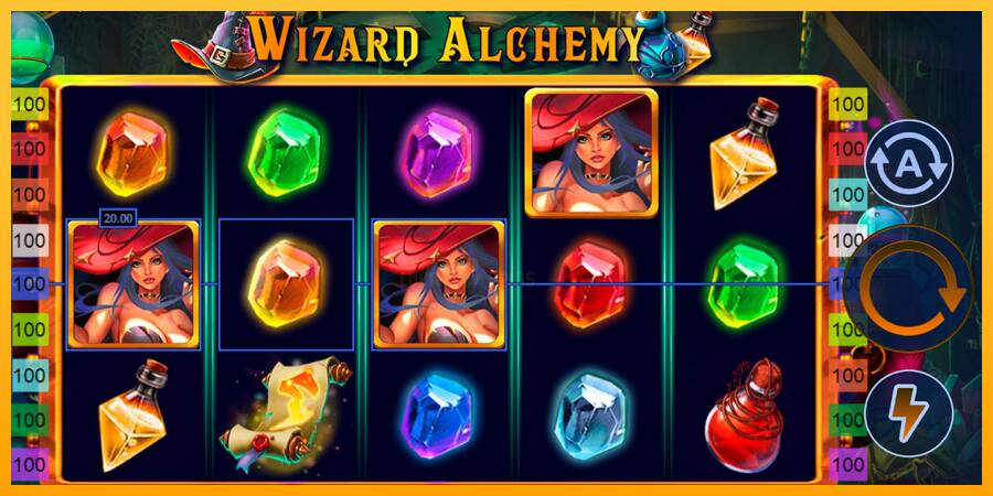 Wizard Alchemy 游戏机赚钱, 图片 4