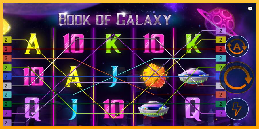 Book of Galaxy 游戏机赚钱, 图片 2