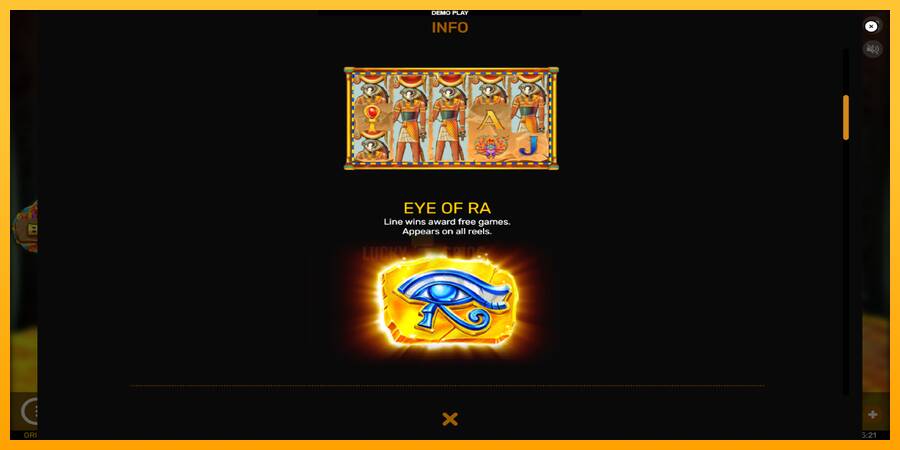 Eyes of Ra 游戏机赚钱, 图片 5