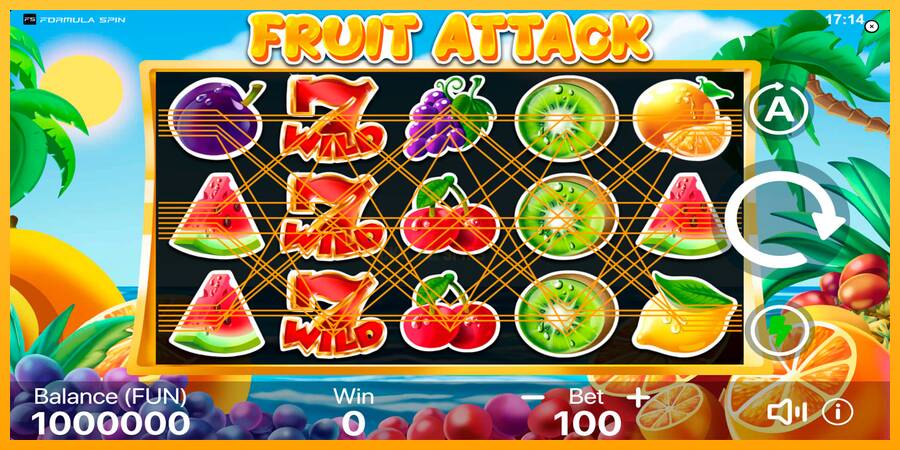 Fruit Attack 游戏机赚钱, 图片 1