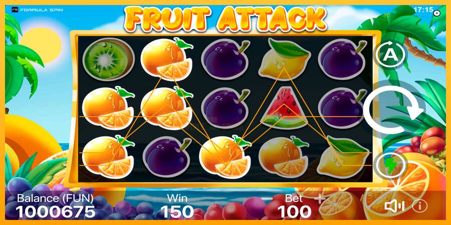 Fruit Attack 游戏机赚钱, 图片 2