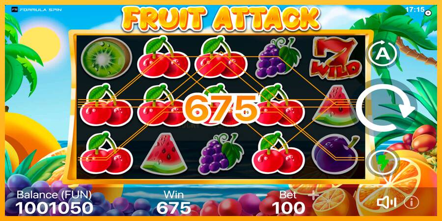 Fruit Attack 游戏机赚钱, 图片 3