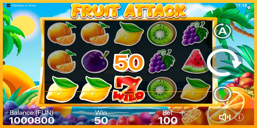 Fruit Attack 游戏机赚钱, 图片 4