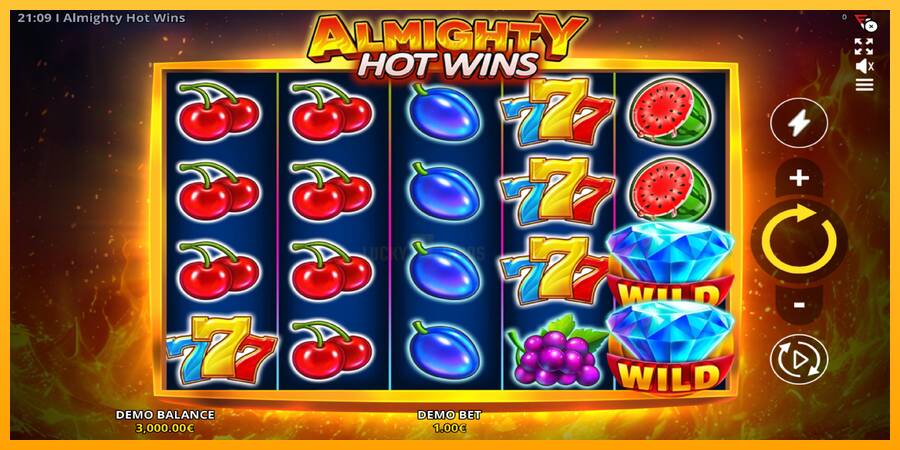 Almighty Hot Wins 游戏机赚钱, 图片 1