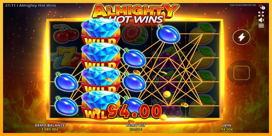 Almighty Hot Wins 游戏机赚钱, 图片 4