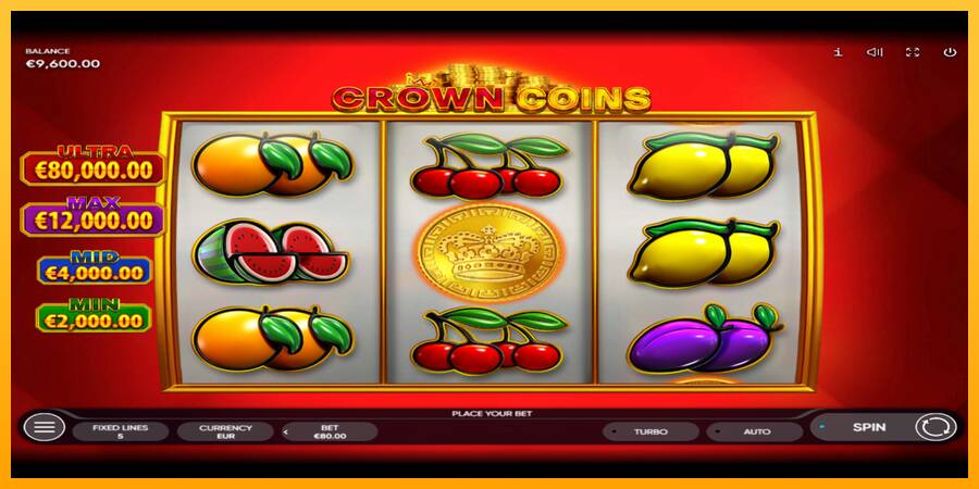 Crown Coins 游戏机赚钱, 图片 2