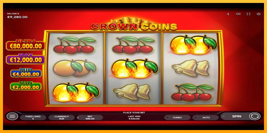 Crown Coins 游戏机赚钱, 图片 3