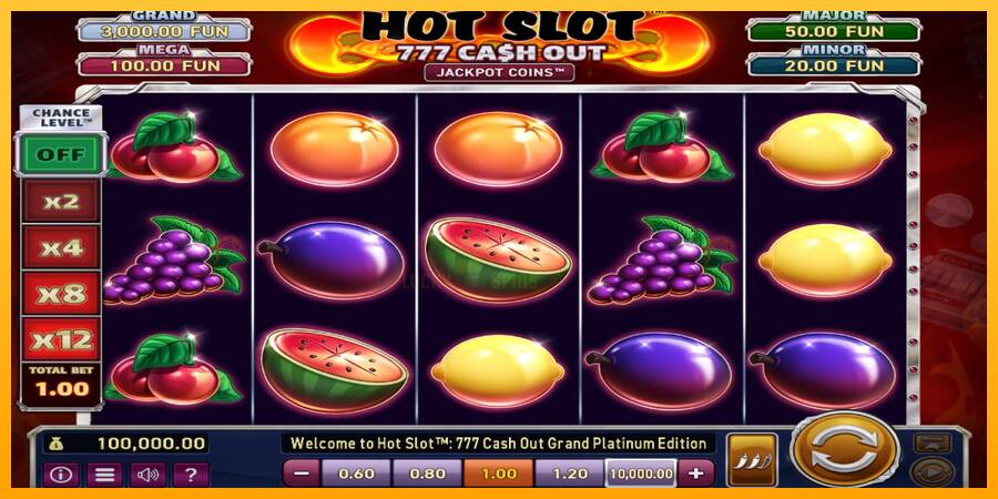 Hot Slot: 777 Cash Out Grand Platinum Edition 游戏机赚钱, 图片 1