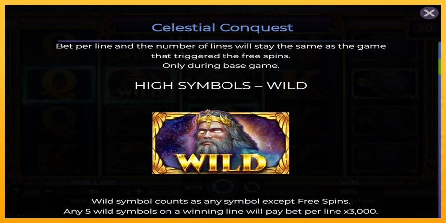 Celestial Conquest 游戏机赚钱, 图片 5