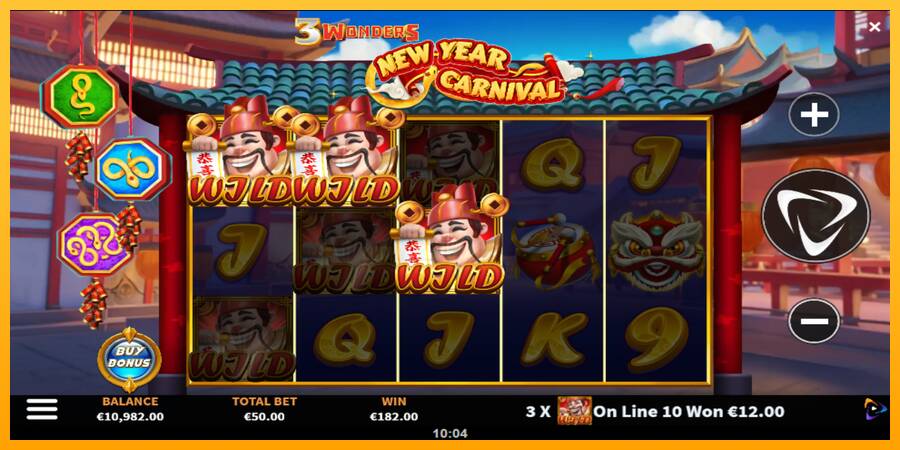 3 Wonders New Year Carnival 游戏机赚钱, 图片 3