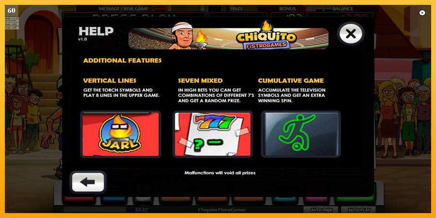 Chiquito FistroGames 游戏机赚钱, 图片 7