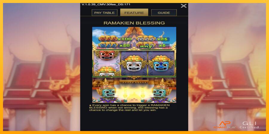 Ramakien Blessing 游戏机赚钱, 图片 4