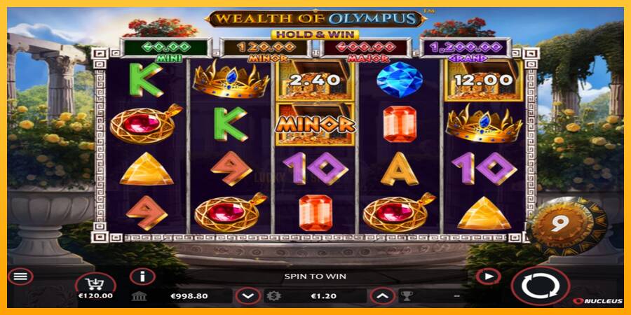 Wealth of Olympus 游戏机赚钱, 图片 1