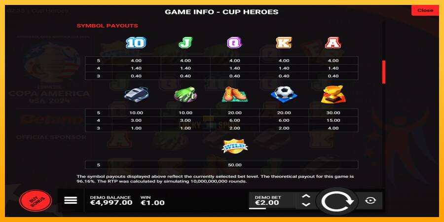 Cup Heroes 游戏机赚钱, 图片 5