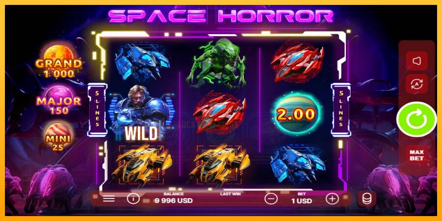 Space Horror 游戏机赚钱, 图片 3