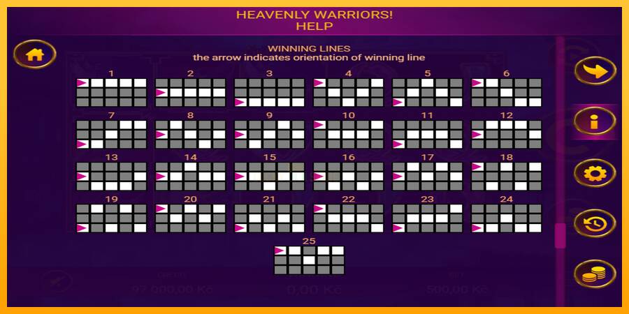 Heavenly Warriors 游戏机赚钱, 图片 6