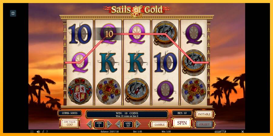 Sails of Gold 游戏机赚钱, 图片 9