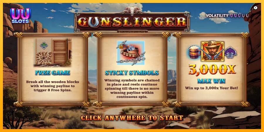 Gunslinger 游戏机赚钱, 图片 1