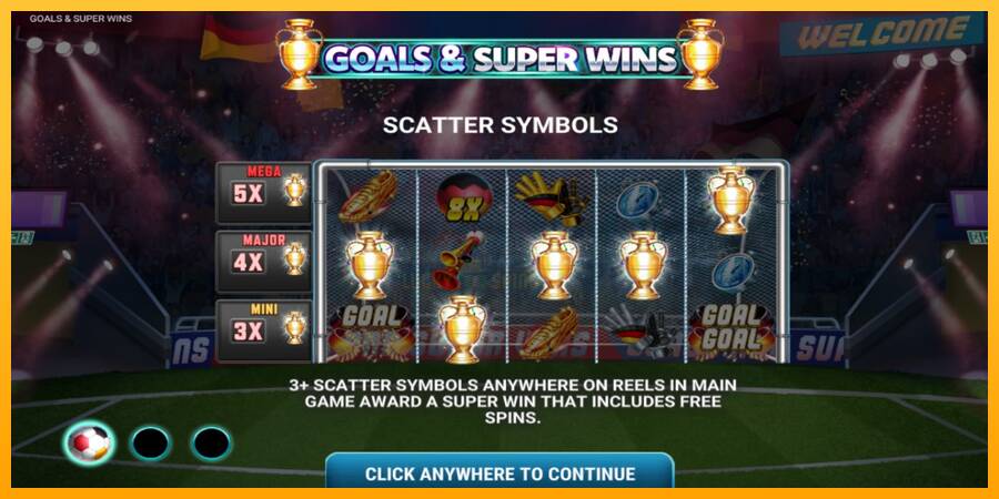 Goals & Super Wins 游戏机赚钱, 图片 1