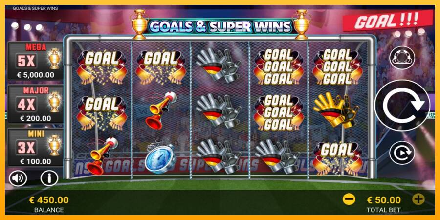 Goals & Super Wins 游戏机赚钱, 图片 2