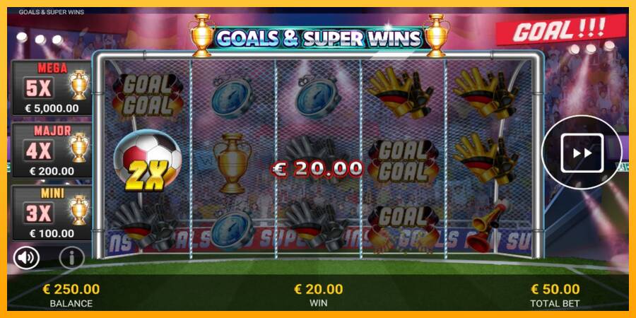 Goals & Super Wins 游戏机赚钱, 图片 3