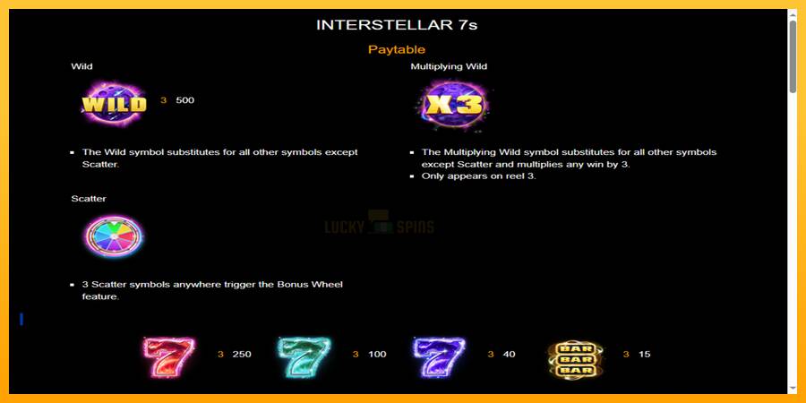 Interstellar 7s 游戏机赚钱, 图片 3