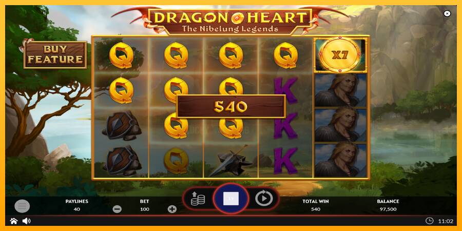 Dragon Heart 游戏机赚钱, 图片 3