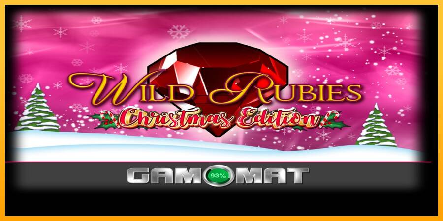 Wild Rubies Сhristmas Edition 游戏机赚钱, 图片 1