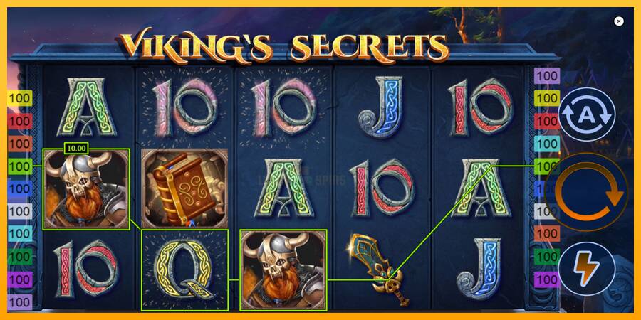 Vikings Secrets 游戏机赚钱, 图片 3