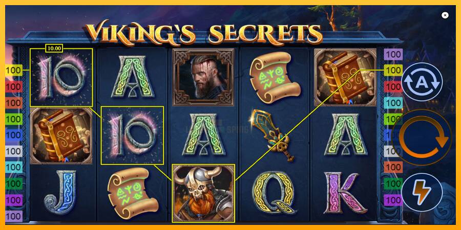 Vikings Secrets 游戏机赚钱, 图片 4