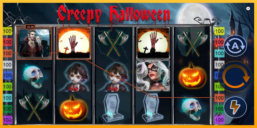 Creepy Halloween 游戏机赚钱, 图片 3