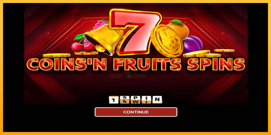 Coinsn Fruits Spins 游戏机赚钱, 图片 1