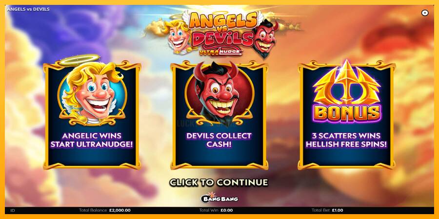 Angels vs Devils 游戏机赚钱, 图片 1