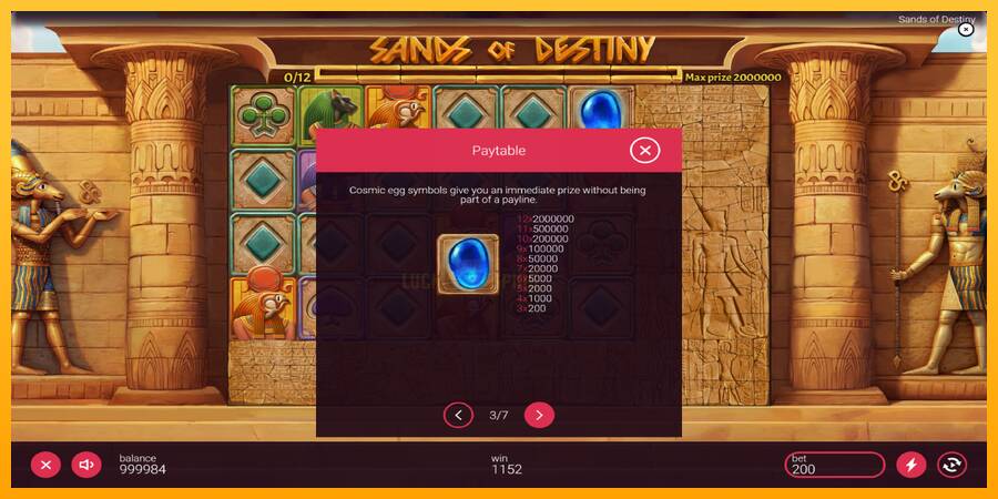 Sands of Destiny 游戏机赚钱, 图片 6