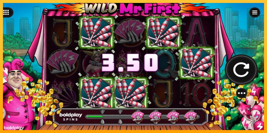 Wild Mr. First 游戏机赚钱, 图片 2