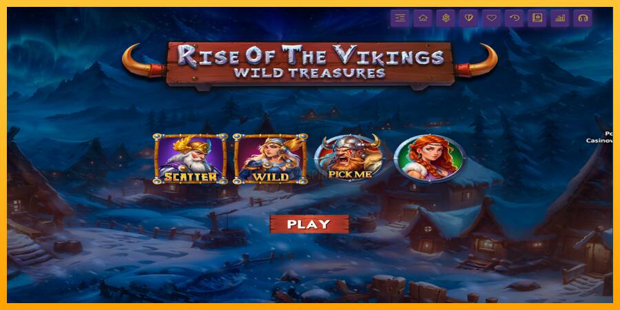 Rise of The Vikings - Wild Treasures 游戏机赚钱, 图片 1