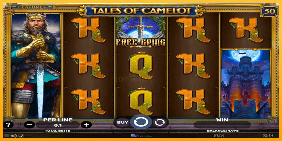 Tales of Camelot 游戏机赚钱, 图片 2