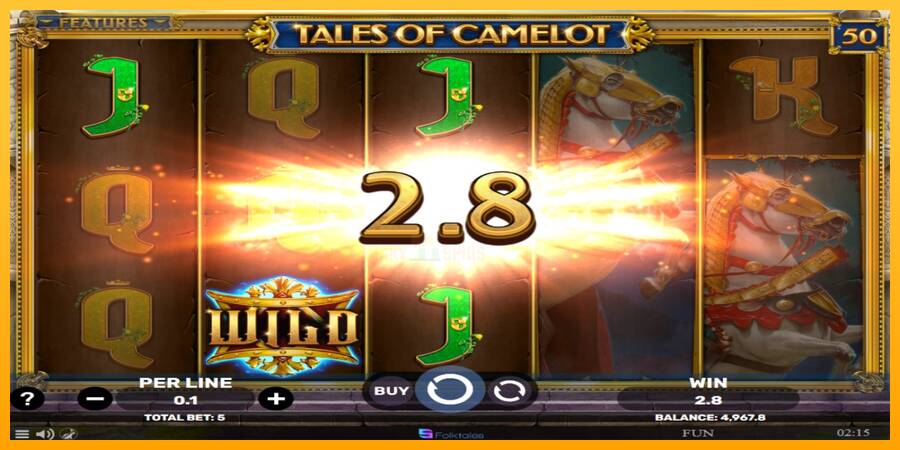 Tales of Camelot 游戏机赚钱, 图片 3