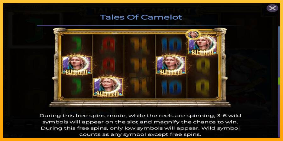 Tales of Camelot 游戏机赚钱, 图片 6