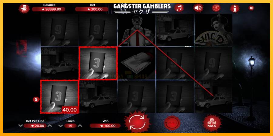 Gangster Gamblers 游戏机赚钱, 图片 3