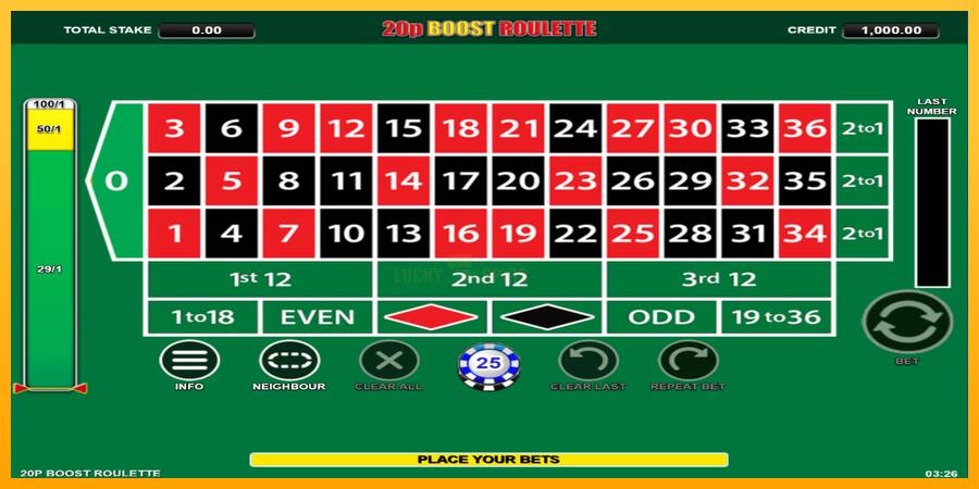 20p Boost Roulette 游戏机赚钱, 图片 2