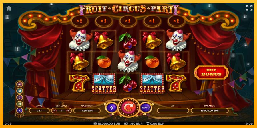 Fruit Circus Party 游戏机赚钱, 图片 2