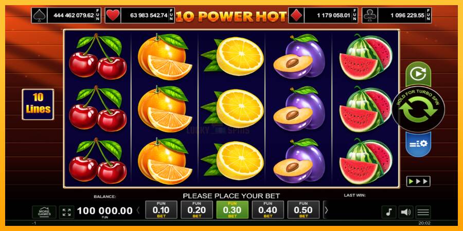 10 Power Hot 游戏机赚钱, 图片 1