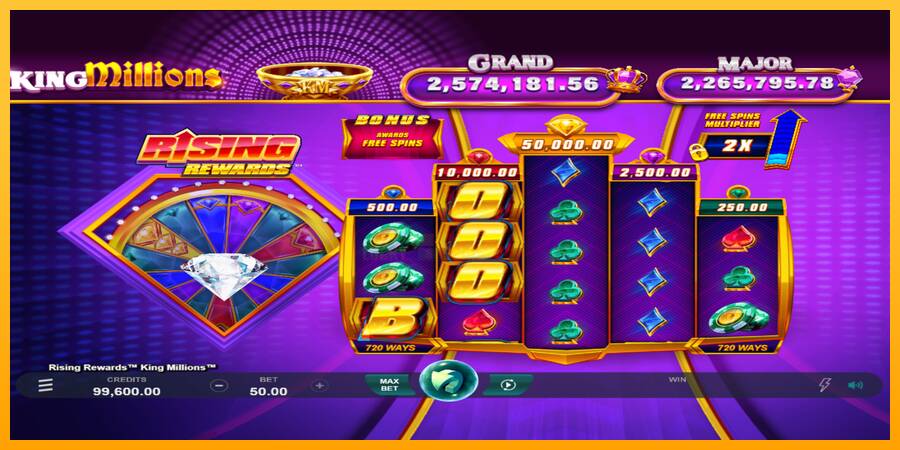 Rising Rewards King Millions 游戏机赚钱, 图片 1