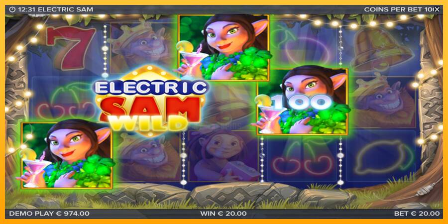 Electric Sam 游戏机赚钱, 图片 4