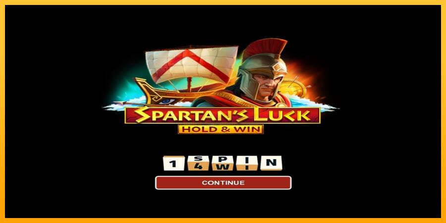 Spartans Luck Hold & Win 游戏机赚钱, 图片 1